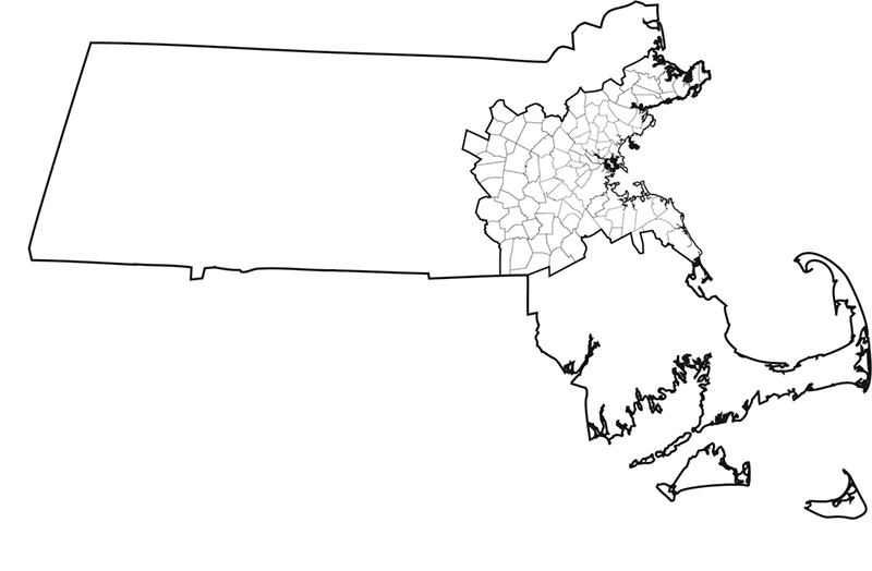 Map of Massachusetts Map of Massachusetts